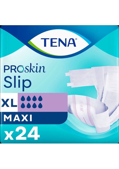 Tena Proskin Slip Maxi Bel Bantlı Yetişkin Bezi Xl 48 Adet