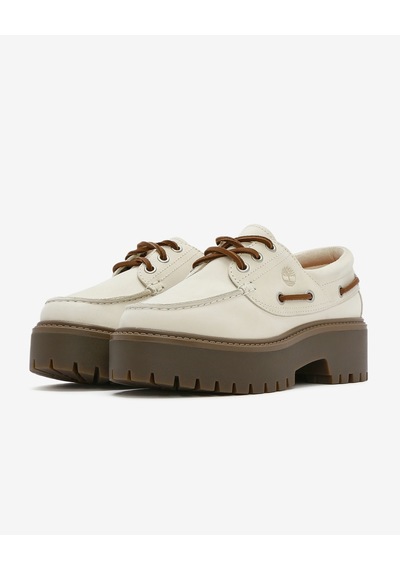 Timberland Stone Street Boat Shoe Kadın Natural Nubuck Tekne Ayakkabısı Tb0a2gvfex41 Natural Nubuck Beyaz