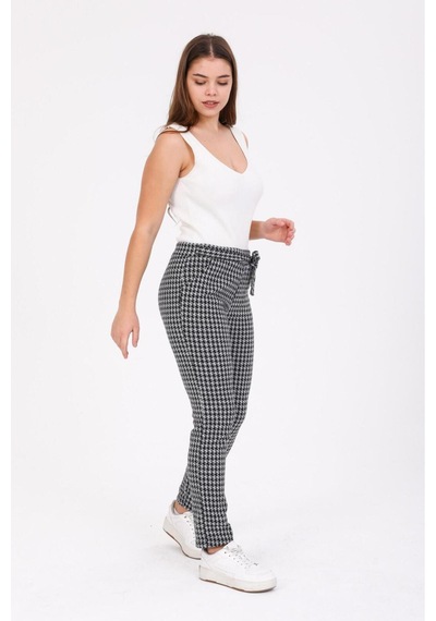 Sea Queen Kadın Büyük Beden Yüksek Bel Kuşaklı Desenli Kaşkorse Pantolon Kazayagı Desenli - 691783498 Kazayagı Desenli Sea Queen Kadın Büyük Beden Yüksek Bel Kuşaklı Desenli Kaşkorse Pantolon Kazayagı Desenli - 691783498 Kazayagı Desenli