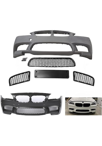 Bmw F10 2016- 5.seri Lci Boyasız M5 Ön Tampon