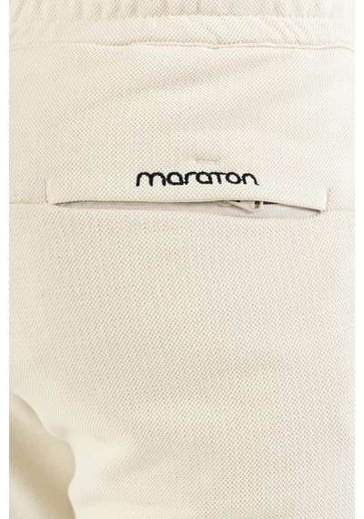 Maraton Sportswear Regular Erkek Ribana Paça Basic Kil Rengi Eşofman Altı 22378 Kil Rengi