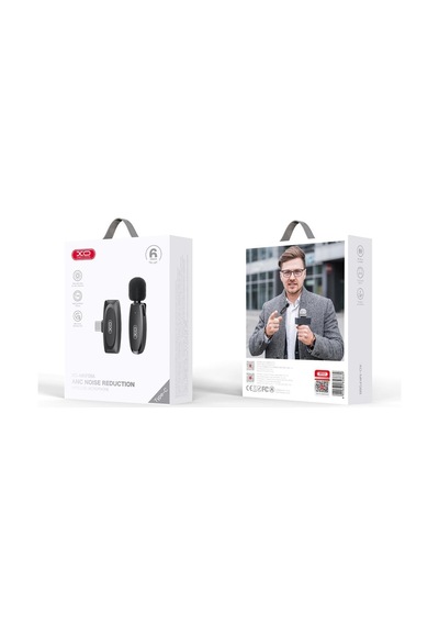Premium Fonksiyonel Ürün İçerik Aracı Taşınabilir Ses Mkf08a Kablosuz Yaka Mikrofonu Type-c
