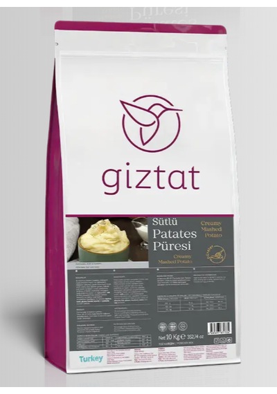Giztat Patates Püresi Sütlü 10 Kg