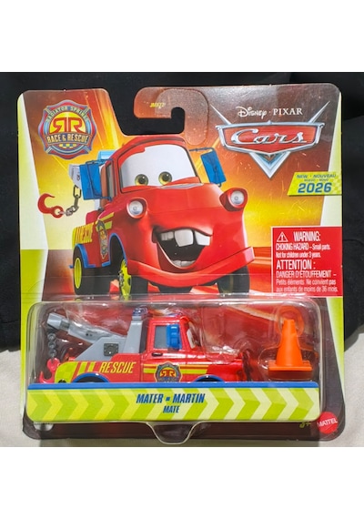 Disney Cars Mater Martin Mate Figürlü 2026 Serisi Çok Renkli