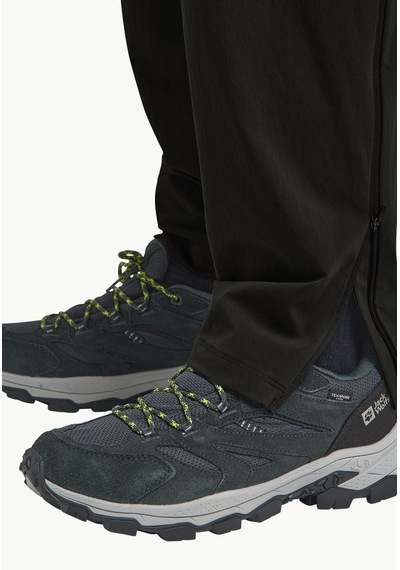 Jack Wolfskin A63928-6000 Hikeout Zip Away Pants M Erkek Outdoor Pantolon Siyah