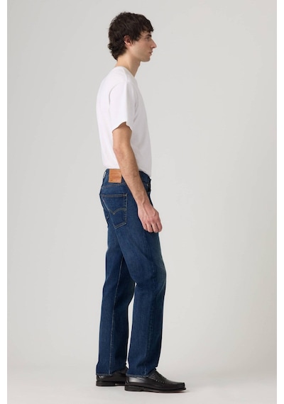 Levi's 501 Erkek Original Terra Linda Dark Indigo Jean-16452 Mavi
