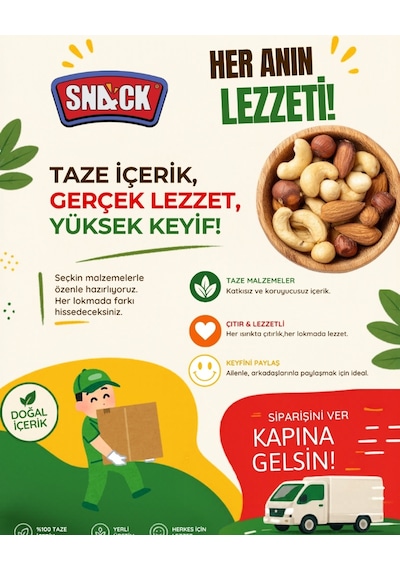 Snack Sağlıklı Atıştırmalık Paketi 3x135 Gr Çiğ Karışım Özbek Kuru Üzüm Kavrulmuş Badem Premium Set 405 Gr 400 G