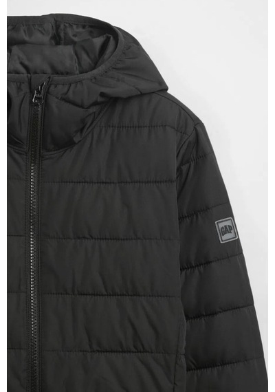 Gap V-frch Logo Çocuk Mont Siyah