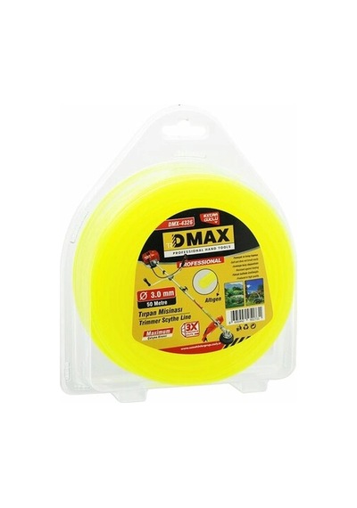 Altı Köşeli Çim Biçme Misinası 3mmx50mt Bx40
