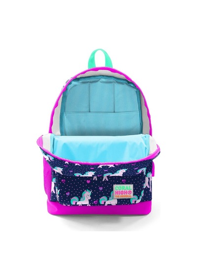 Coral High Kids Lacivert Pembe Unicorn Desenli Dört Bölmeli USB Şarjlı Kulaklık Çıkışlı Okul Sırt Çantası 23270 Coral High Kids Lacivert Pembe Unicorn Desenli Dört Bölmeli USB Şarjlı Kulaklık Çıkışlı Okul Sırt Çantası 23270