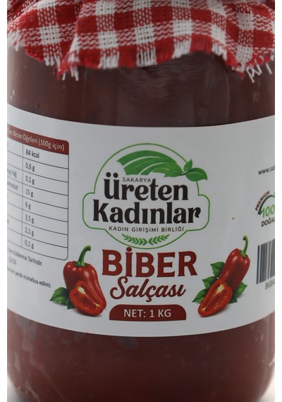 Biber Salçası 1 Kg Geleneksel Ev Yapımı Doğal Biber Salçası