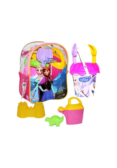 Dede Oyuncak Frozen Resimli Sırt Çantalı Plaj Set