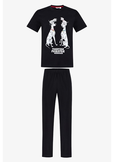 Penti Erkek Siyah Lic-Twin Guard Pijama Takımı