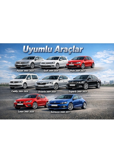 Sağ + Sol Koltuk Ayar Çekme Kolu Seti Vw Passat Golf Polo Caddy Octavia Superb Leon Scirocco