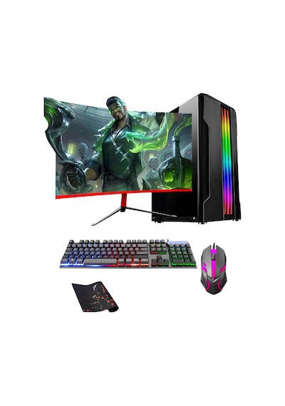 Ramtech Gaming RG505-021 R5-5500 16 GB 256 GB SSD 4 GB GT740 23.6" Dos Masaüstü Bilgisayar