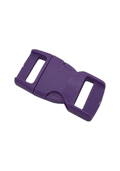 Paracord Aksesuar Paracord Bileklik Plastik Klips 1 Cm -mor 10 Adet