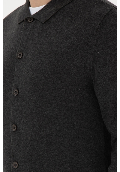 U.s. Polo Assn. Erkek Antrasit Melanj Hırka Triko 50297074-vr081 Antrasit Melanj