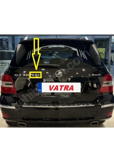 Glk 320 Cdı 2009-2015 Cdı-4 Matic Siyah Bagaj Yazısı