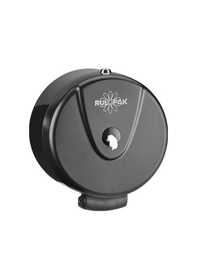 Rulopak Yeni Mini Cimri İçten Çekmeli Tuvalet Kağıdı Dispenseri Siyah