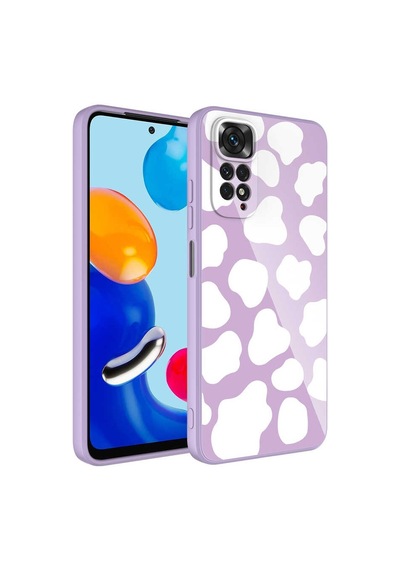 Zore Redmi Note 11 Global Kılıf Kamera Korumalı Desenli Sert Silikon Epoksi Kapak No6