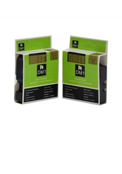 Tonersepeti Dymo 45023 Altın Üzerine Siyah 12mm/7m Muadil Etiket 100