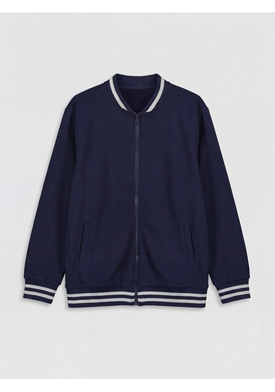 Lc Waikiki Lcw Kids Lacivert Basic Uzun Kollu Erkek Çocuk Hırka Dark Navy