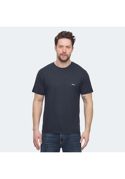 Slazenger KRATER Erkek  Koyu Gri Tişört