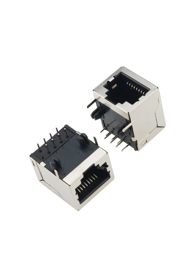 Ic-266h-5 Rj45 Şase Pcb Ucu 90 Rj45 Konektör