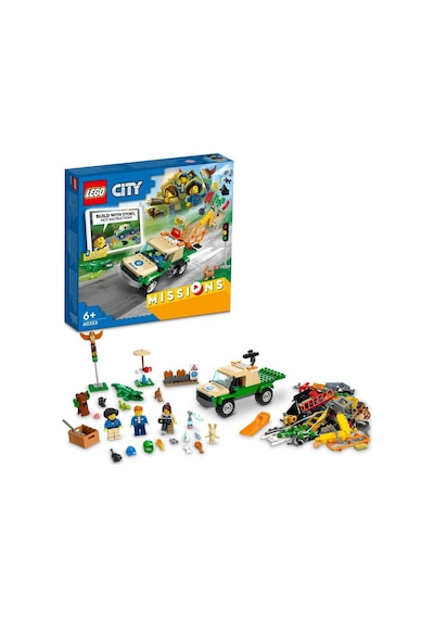 LEGO® City 60353 Vahşi Hayvan Kurtarma Görevleri 246 Parça