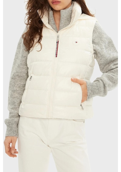 Tommy Hilfiger Bayan Yelek Ww0ww43773 Z00 Açık Bej Açık Bej
