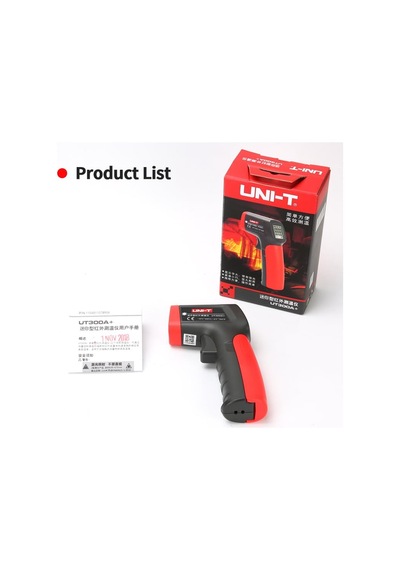 Unı-t Uni-trend Industrial Thermometer Ut300a+ Laser Infrared Thermometer Handheld Termometro Digital Industrial Non Contact Laser Temperature Meter Gun Ut300a+