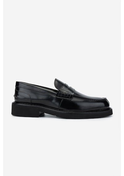 Valmenti Erkek Hakiki Deri Siyah Loafer Ayakkabı 994 442 Erk Ayk K24-25 Nero Siyah