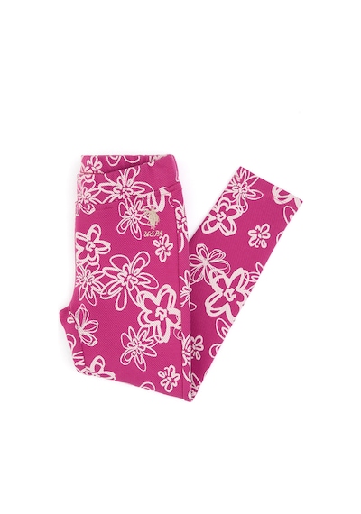 U.s. Polo Assn. Kız Çocuk Pembe Tayt 50316760-vr041 Pembe