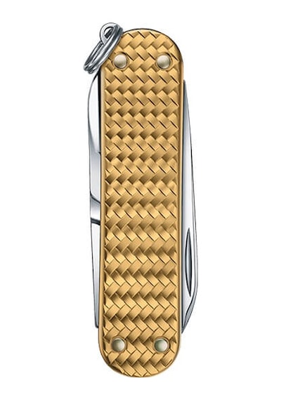 Victorinox 0.6221.408g Sd Alox Gold 58mm Kamp Çakı Turuncu