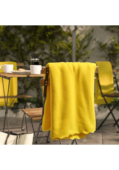 Ikea Daggkapor Polar Koltuk Örtüsü Tek Kişilik 130 X 170 Cm Sarı
