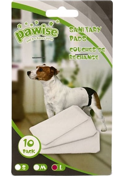Pawise Köpek İçin Regl Pedi L Boy 10'lu