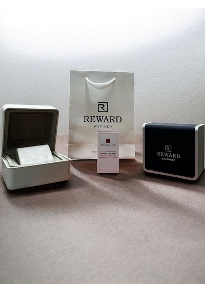 Reward Vintage Seri Küçük Kasa 2 Yıl Garantili 3 Atm Kadın Kol Saati+bileklik Rwf.146927.2 Gümüş