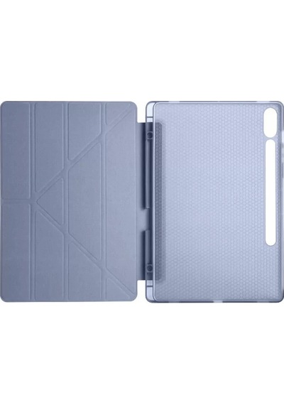 Newface Samsung Galaxy X610 Tab S9 Fe Plus 12.4 Kılıf Kalemlikli Mars Tablet Kılıfı - Lavender