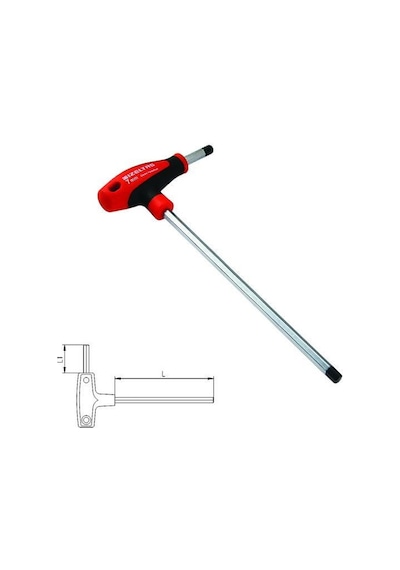 İzeltaş 4920 T Tipi Allen Anahtar 8 MM