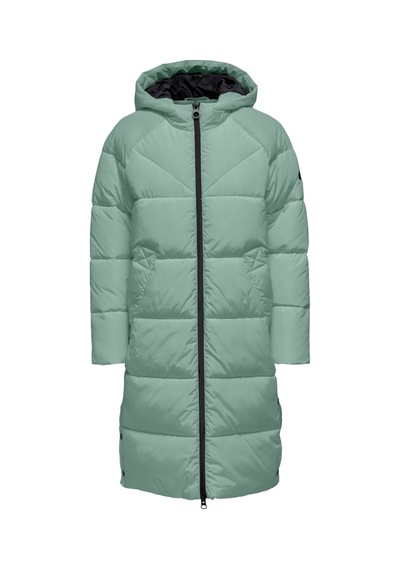 Only Onlamanda Long Puffer Coat Cc Otw Kadın Mavi Kaban - 15233425