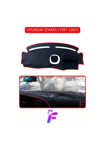 Hyundai Starex 1997-2007 Araca Özel Torpido Örtüsü Kolay Montaj Güneşten Korur Koruma G69 Torpido Halısı
