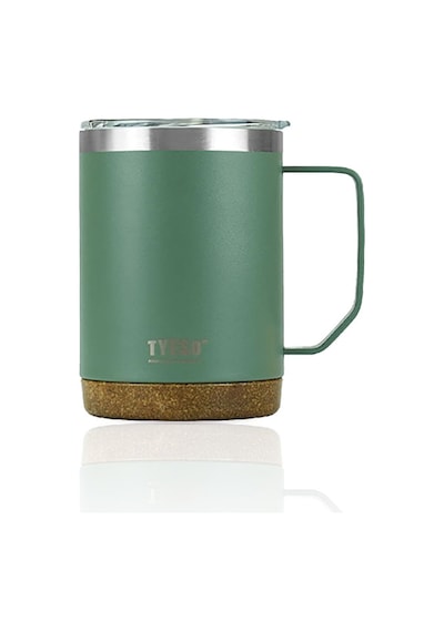 Tyeso Venus Mug Vakumlu Termal Kapaklı 530ml-Yeşil