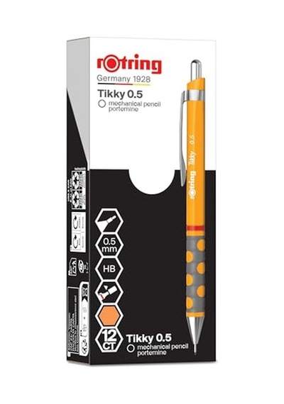 Tıkky Mekanik Kurşun Kalem, Mango Turuncu 0.5 Mm