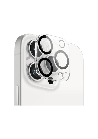 Vonmahlen Apple Uyumlu iPhone 16 Pro Max / Apple Uyumlu iPhone 16 Pro Şeffaf Lens Koruyucu