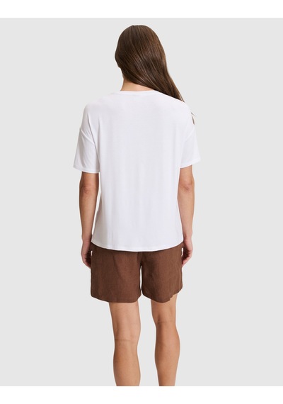 Pierre Cardin Beyaz Comfort Fit Tişört 50319850 Vr013