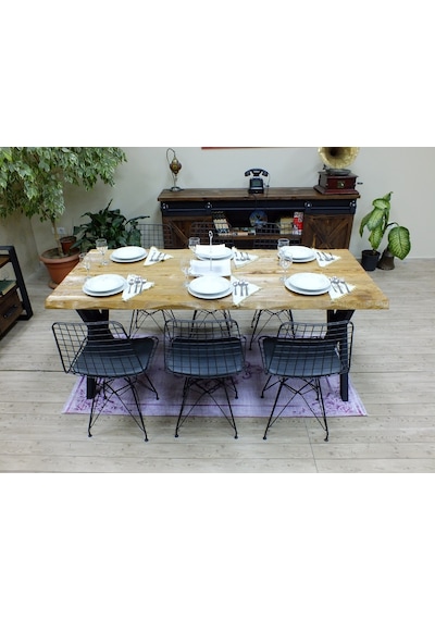 Ntconcept Ntconcept Masif Ağaç Yemek Masası (278325478)