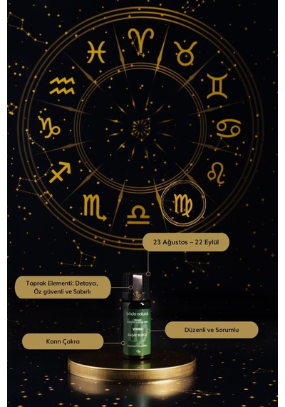 Bade Natural Başak Burcu Aromaterapi Karışımı 10 ML