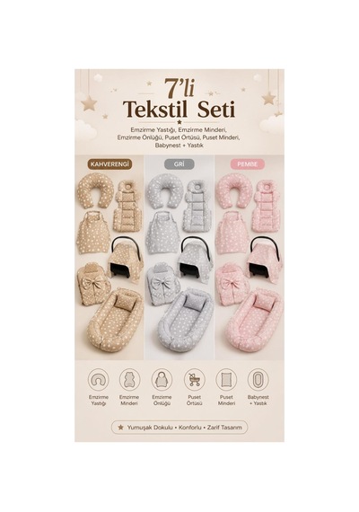 Minik Bebeğiniz İçin 65 Parça Yeni Doğan Prenses Bebek Çeyiz Seti Gri1 Gri1 Minik Bebeğiniz İçin 65 Parça Yeni Doğan Prenses Bebek Çeyiz Seti Gri1 Gri1