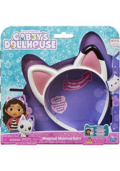 Gabby's Dollhouse Taç Kedi Kulaklığı