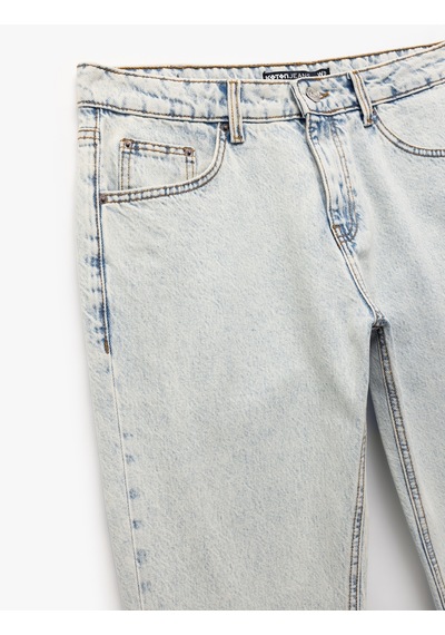 Koton Normal Bel Pamuklu 90's Slim Fit Jean Pantolon - Howland Jean Açık İndigo 5sam40018nd Açık İndigo Koton Normal Bel Pamuklu 90's Slim Fit Jean Pantolon - Howland Jean Açık İndigo 5sam40018nd Açık İndigo